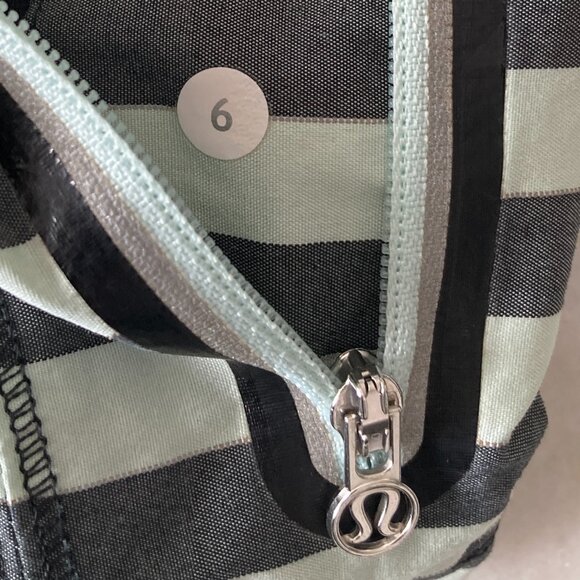 Like new! Lululemon Run Get Up & Glow Jacket coat Reflective, black & mint green - Picture 9 of 13